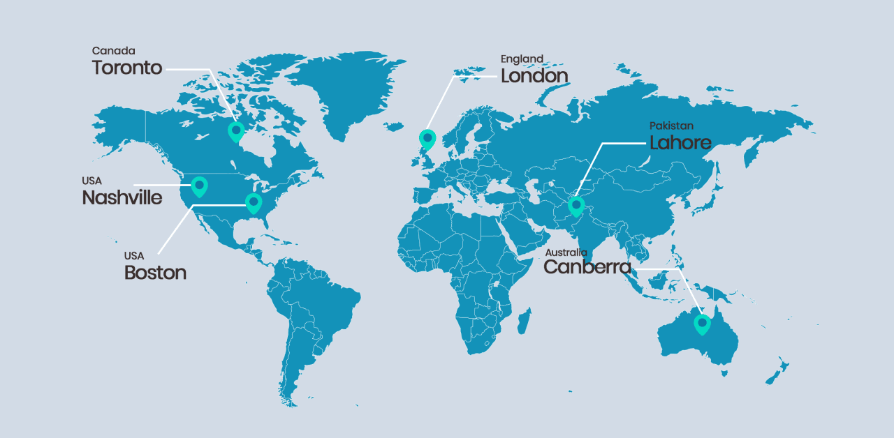 Global network illustration